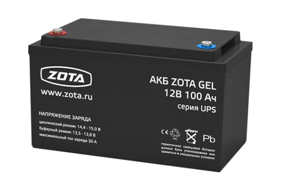 Аккумуляторная батарея ZOTA GEL 65-12