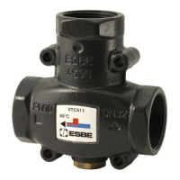 Клапан "Esbe" VTC511, 25-9 55C, термост./смесит., ВР 1"