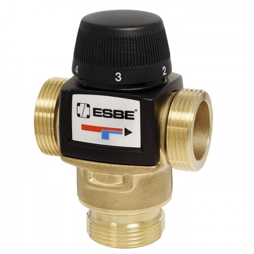 Клапан "Esbe" VTA572, 20-55С, термостат/смесит., 1" (Арт. 31702100)(теплый пол)
