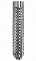Каменка натрубная Теплодар (сэндвич-сетка) нерж. d-115/200мм L=1м