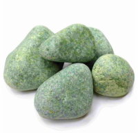 Камень для бани Жадеит шлифованный, 10 кг, мелкий, коробка, ЗЖ
