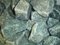 Камень для бани Жадеит шлифованный, 10 кг, мелкий, коробка, ЗЖ