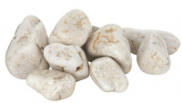 Камень для бани Кварц белый колотый (жаркий лед), 10 кг, ведро