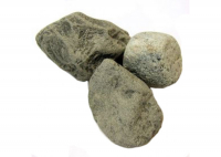 Камень для бани Дунит обвалованный 20 кг коробка