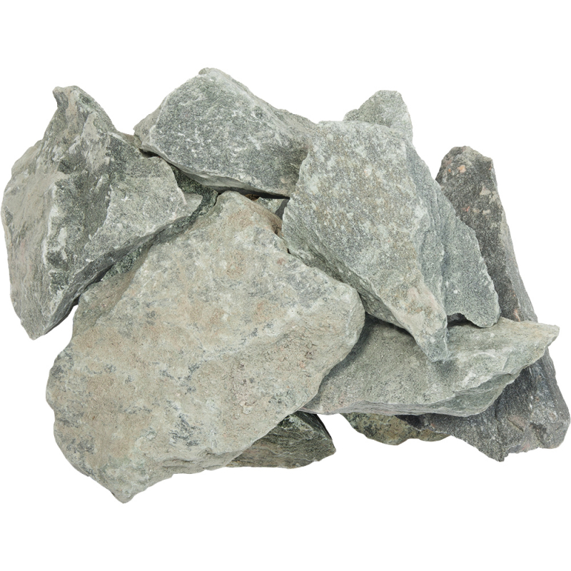 Камень для бани Талькохлорит колотый, 20 кг