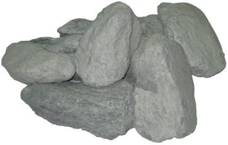 Камень для бани Талькохлорит шлифованный 20 кг Банный Эксперт