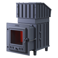 Печь для бани GFS Гроза 18М под облицовку (короб/дверца для пара) (16-25 куб.м.)