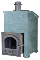 Печь для бани GFS 30П ЗК в облицовке Президент 1000/50 Талькохлорит (верх) (20-30 куб.м.)