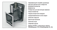 Печь для бани ГрейВари Кирасир 25 Silver Intro дровяная (20-30 куб.м.)