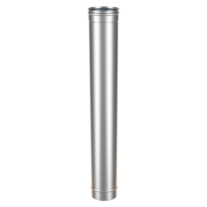 Воздуховод BRIZ оцинкованная сталь толщина 0,5 мм ф 130 L=1,0 м