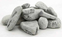 Камень для бани Порфирит окатанный, 15 кг, мешок